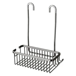 Stainless Steel Bathroom Shower Rack With Hanger Convenient And Practical Small Bathrooms