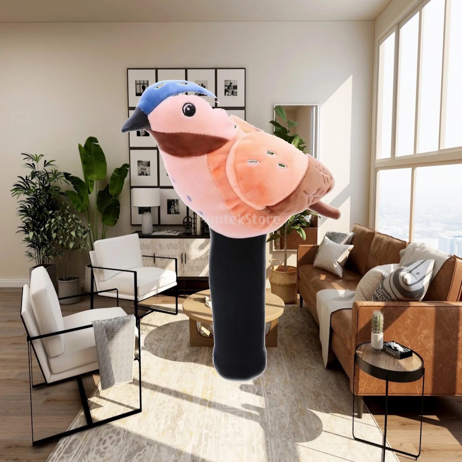 Bird Headcover with Safeguarding Sock Snug Fit Fairway Wood Head Cover Fairway Wood Headcover Robust Sporting Goods for Golfers