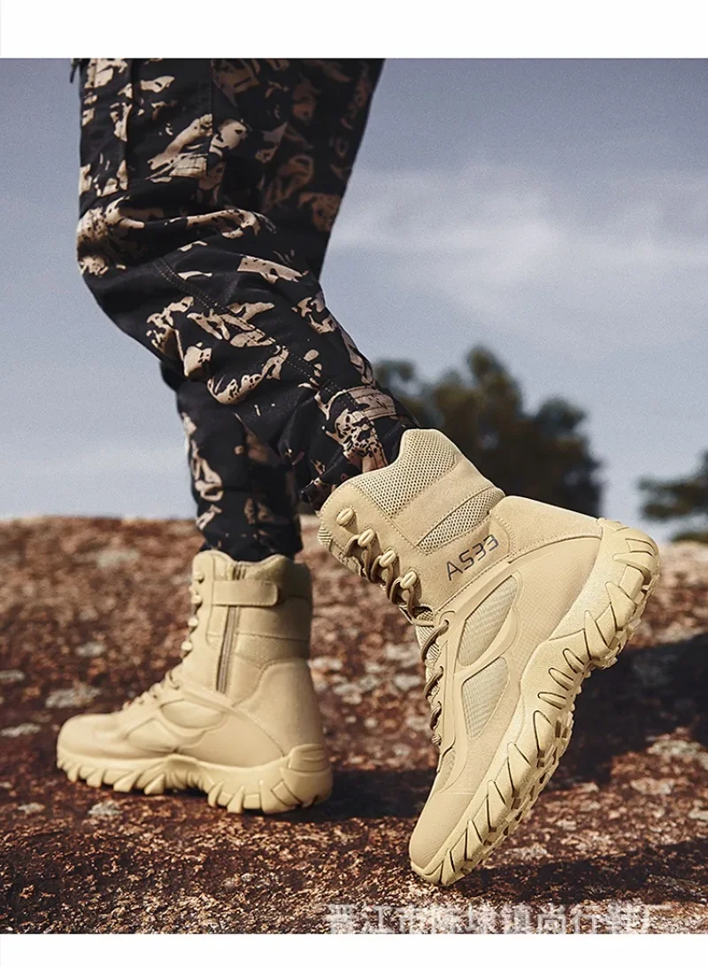 Magnum Cross-border Large Size Breathable Tactical Boots Special Forces Outdoor Hiking Wear-resistant Training Combat Boots