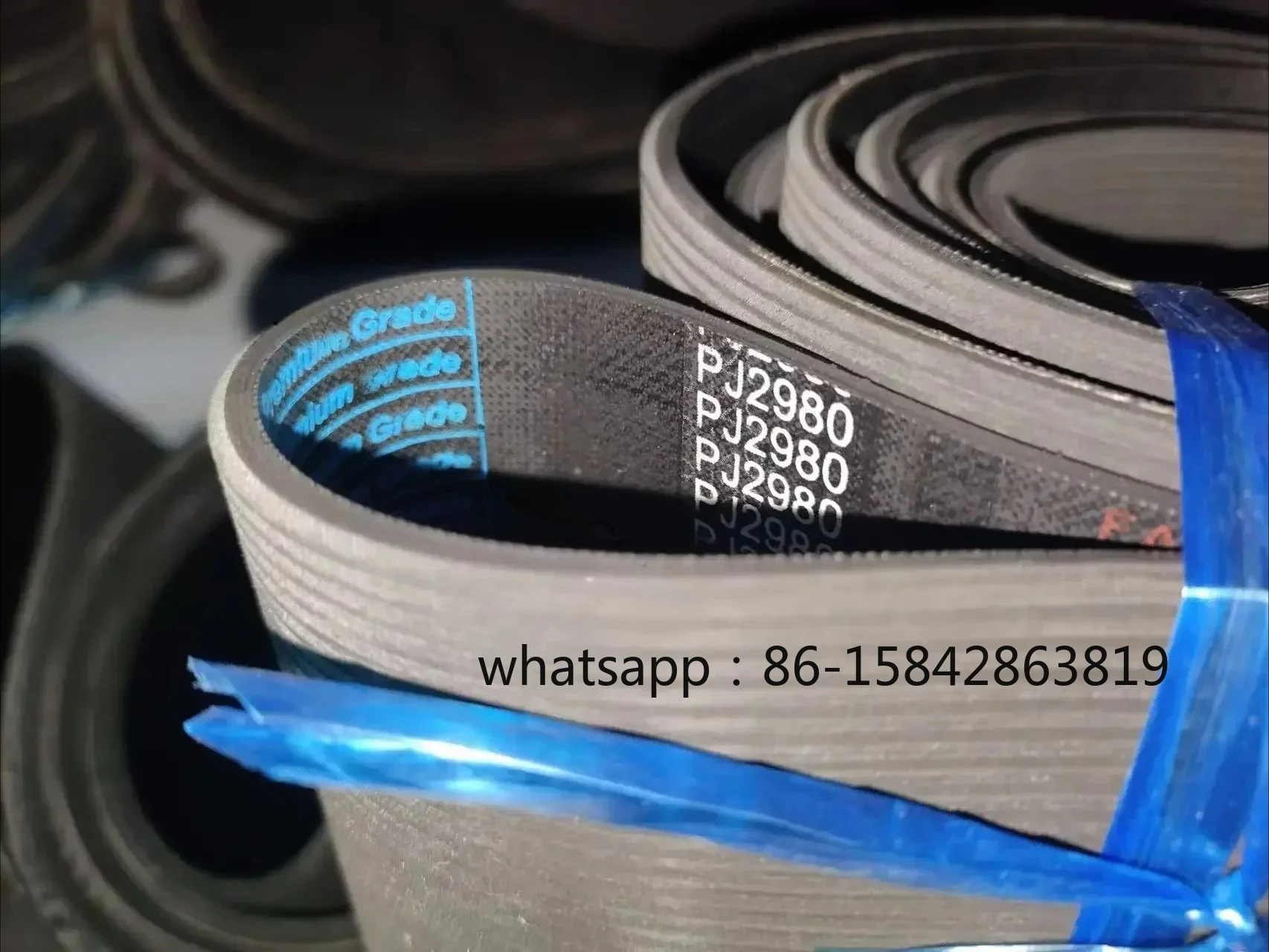 

Резиновый клиновой ремень с увеличенным количеством пазов PJ660 6 и 12 PJ2980