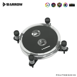 Barrow CPU Water Block use for Intel LGA 1150 1151 1155 1156 1200 1700 / AM3 AM4 / 2011 X99 X299 / Coper Radiator / Support AURA