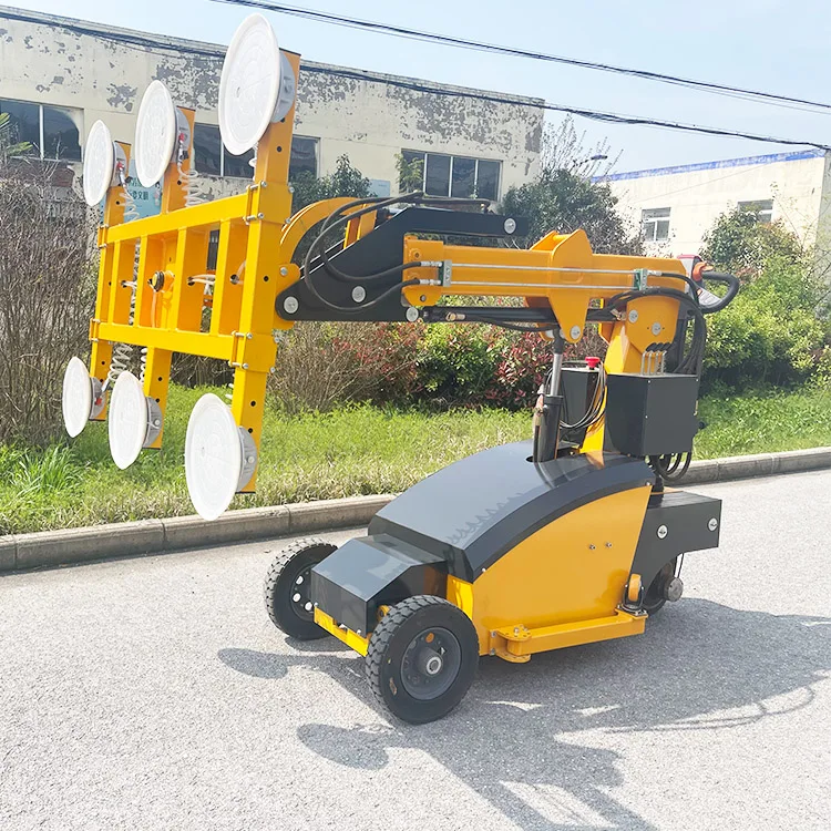 Customized Hydraulic Electric Vacuum Glass Lifter Machine Smart Glass Installation Lifting Robot