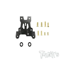 Original T works TO-213-MBX8 Carbon fiber Upper Plate ( For Mugen MBX8/Mugen MBX8 ECO/Mugen MBX8R ) Rc part