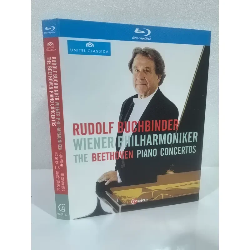 Blu-ray Disc Beethoven Complete Piano Concertos Nos 1 to 5 High Definition Classical Music Performance