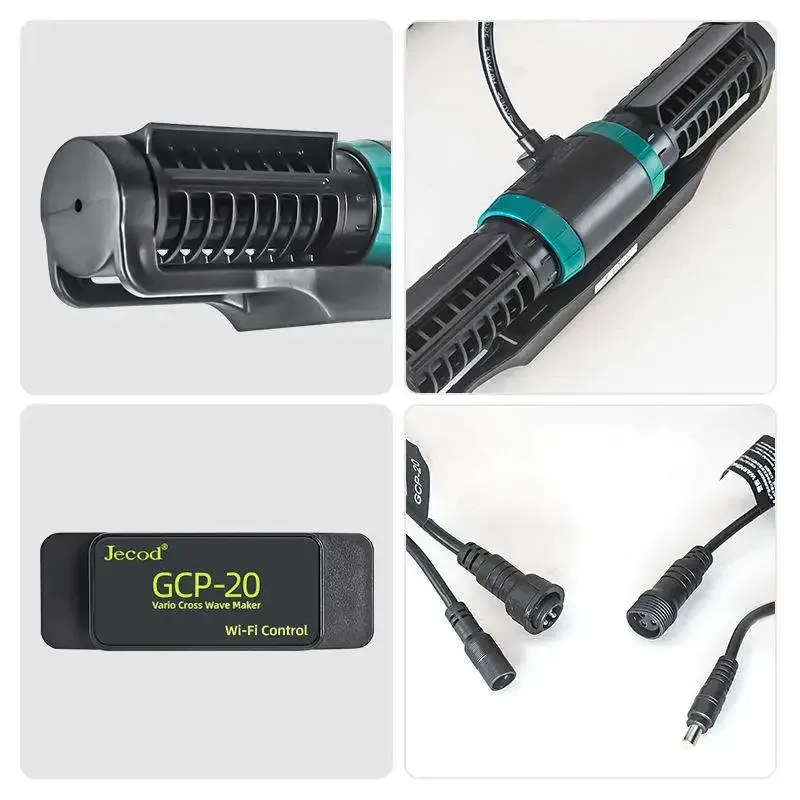 Jebao Jecod 2026 NEUE GCP 20/30/45/60/75 Serie BT/WIFI Vario Flow Smart Aquarium Zirkulationspumpe für Korallenriff-Aquarien – Detail 6