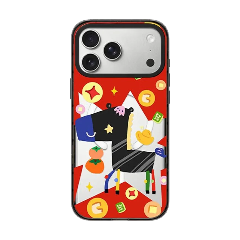 

6010944 Acrylic Border Magnetic Case: Compatible with IPhone 17 16 15 14 13 12 Pro Max 17 Air