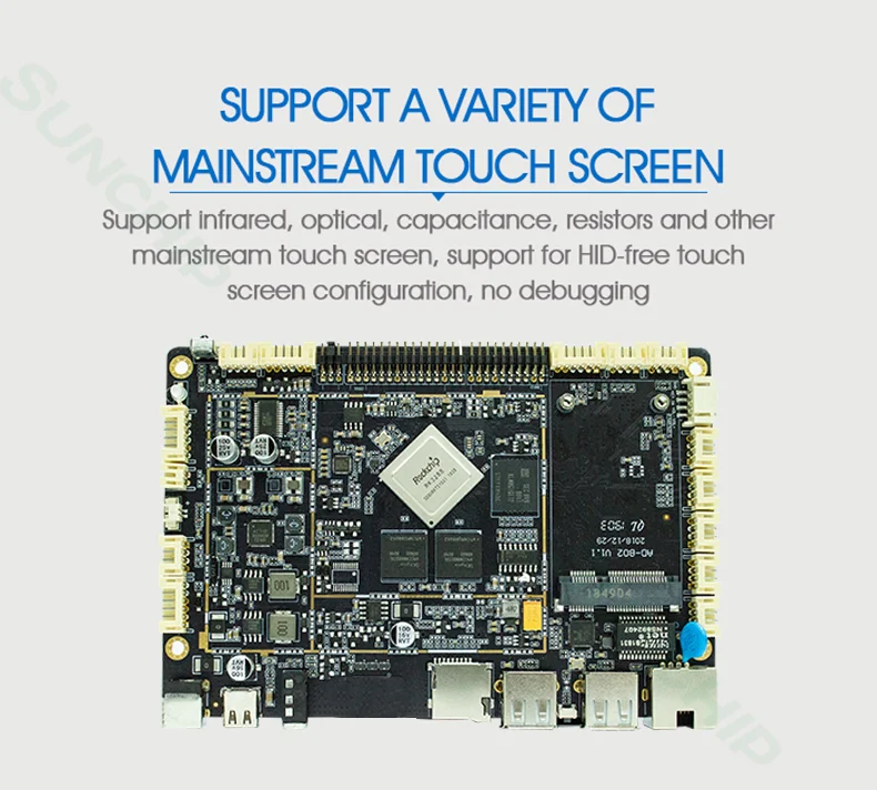 Lcd Advertising Display Arm Board Port Customized Android Digital Signage Board Media Player Rk3399 Motherboard
