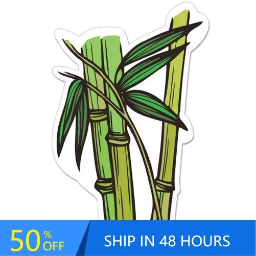 

Bamboo Phone Trendy Boat Camper Van Laptop Truck Waterproof Vinyl Decal Decoration Funny Aesthetic Cool Unique