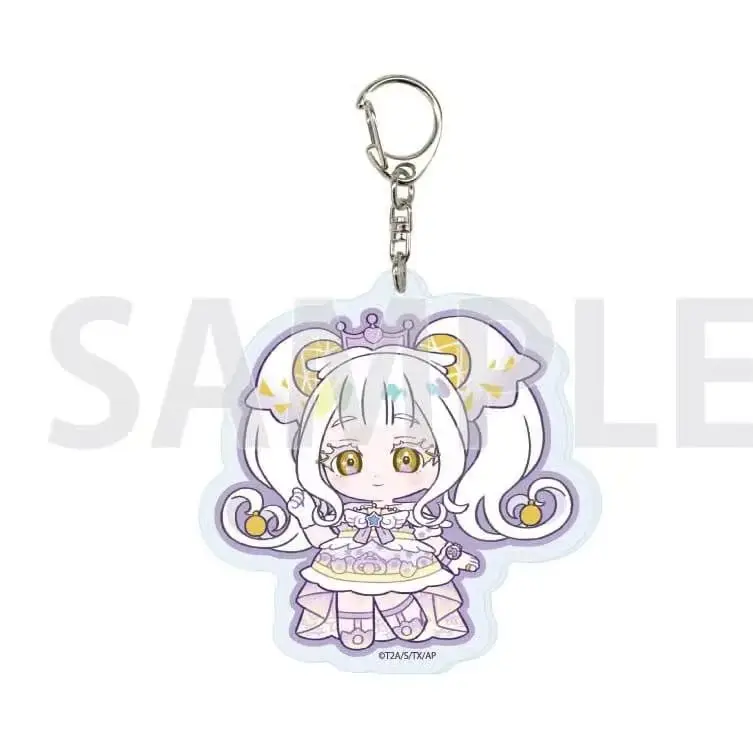 Anime Himitsu no AiPri Acrylic Pendant Keychains Cosplay Himari Aozora Mitsuki Hoshikawa Tsumugi Suzukaze Characters bag charm