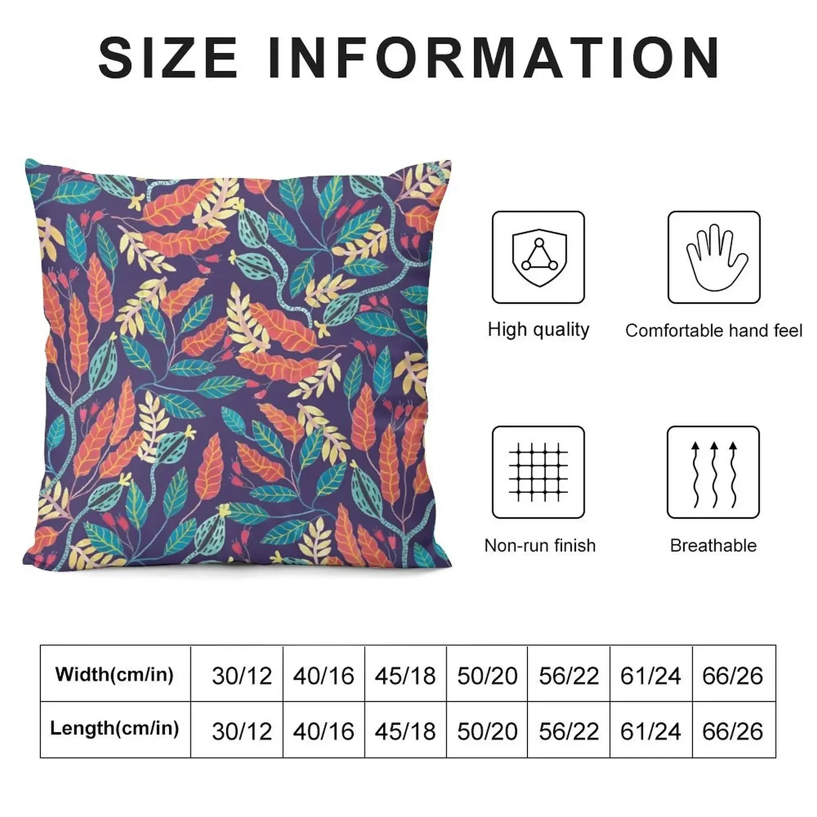 Indigo & Burnt Sienna Throw Pillow Pillow Cases Decorative Pillowcases Cushion Covers Sofa pillow