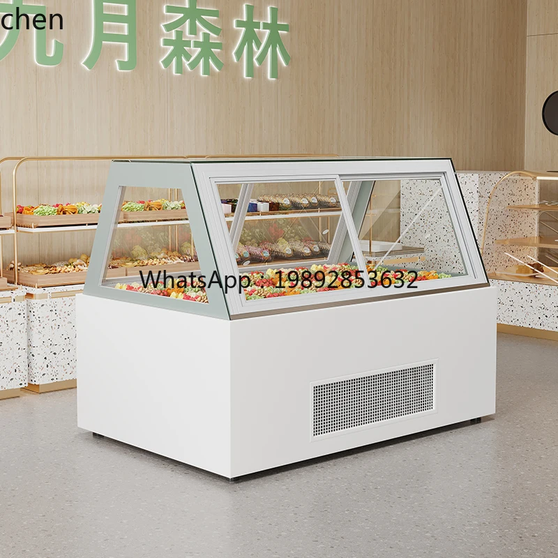 freezer preserves Nakajima display cabinet snacks jerky refrigerated cabinet fruit fried goods fresh-keeping cabinet