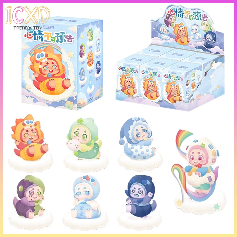 

Sweet Cino Mood Сюрприз Слепая коробка Плюшевые виниловые фигурки Kawaii Набор распаковываемых выражений Коллекционная игрушка Детский специальный подарок
