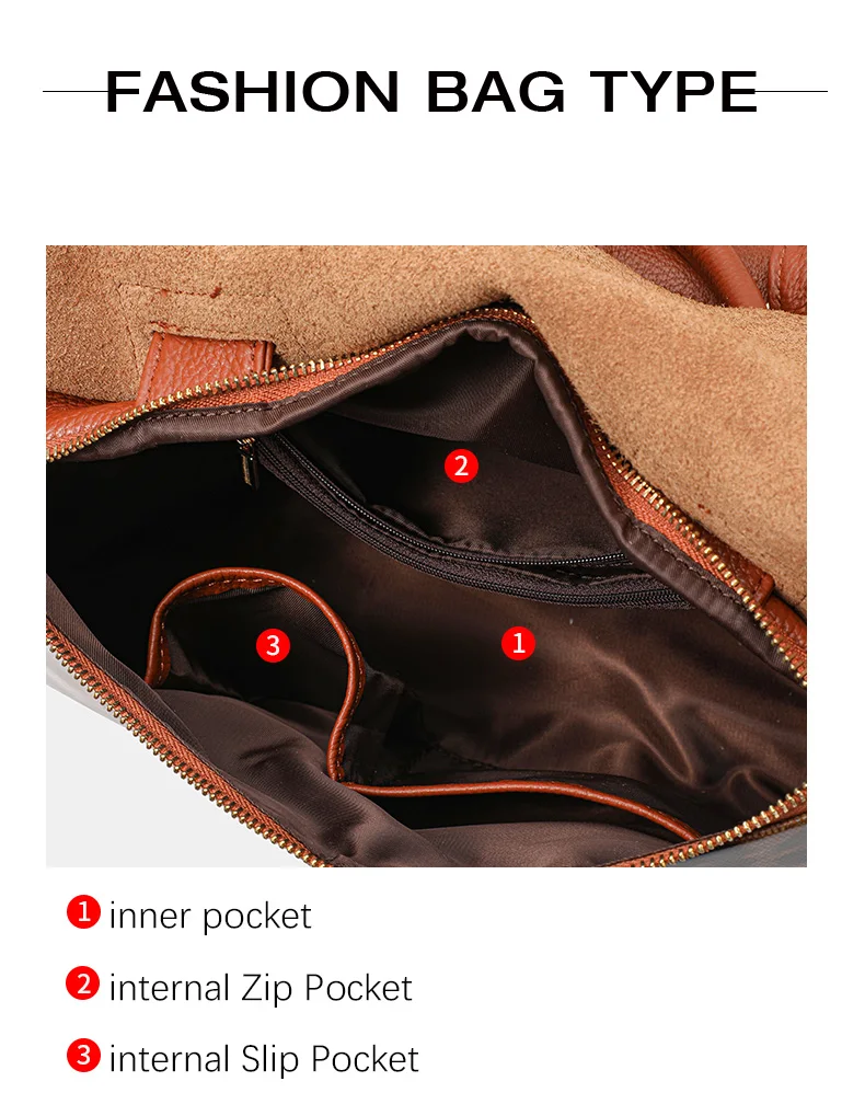 ADIRANI, 2026 Neuerscheinung, Große Kapazität Vollnarbiges Rindsleder Damen Handtasche Echtes Leder Leopardenmuster Frauentasche – Detail 5
