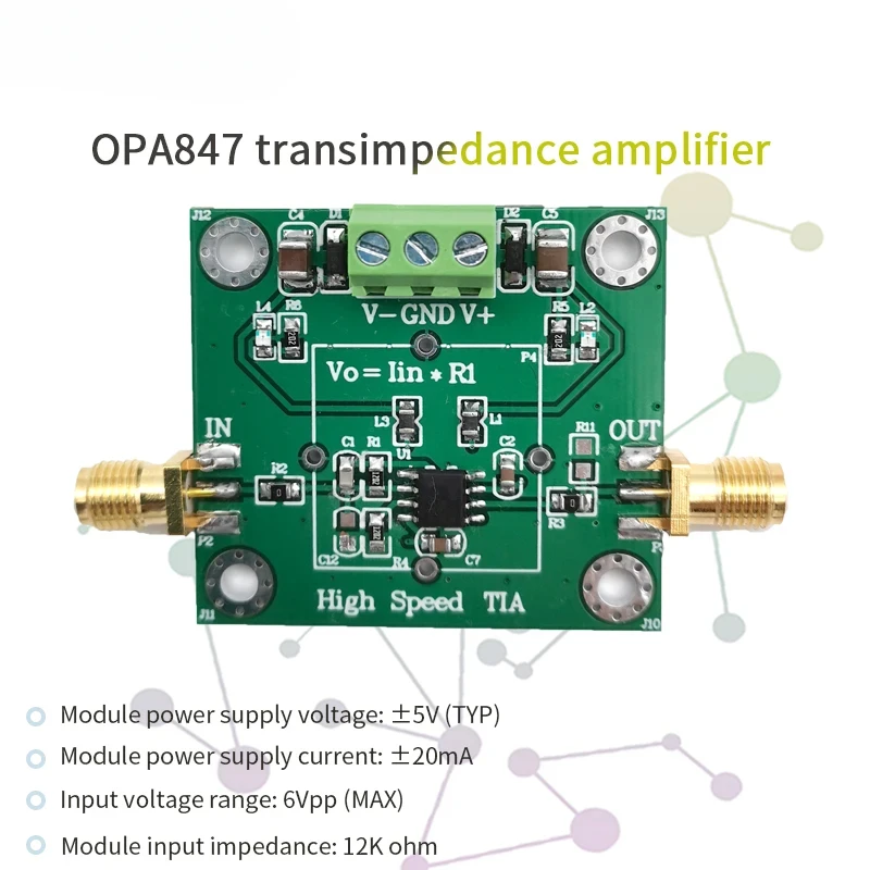 OPA847 Transimpedan…