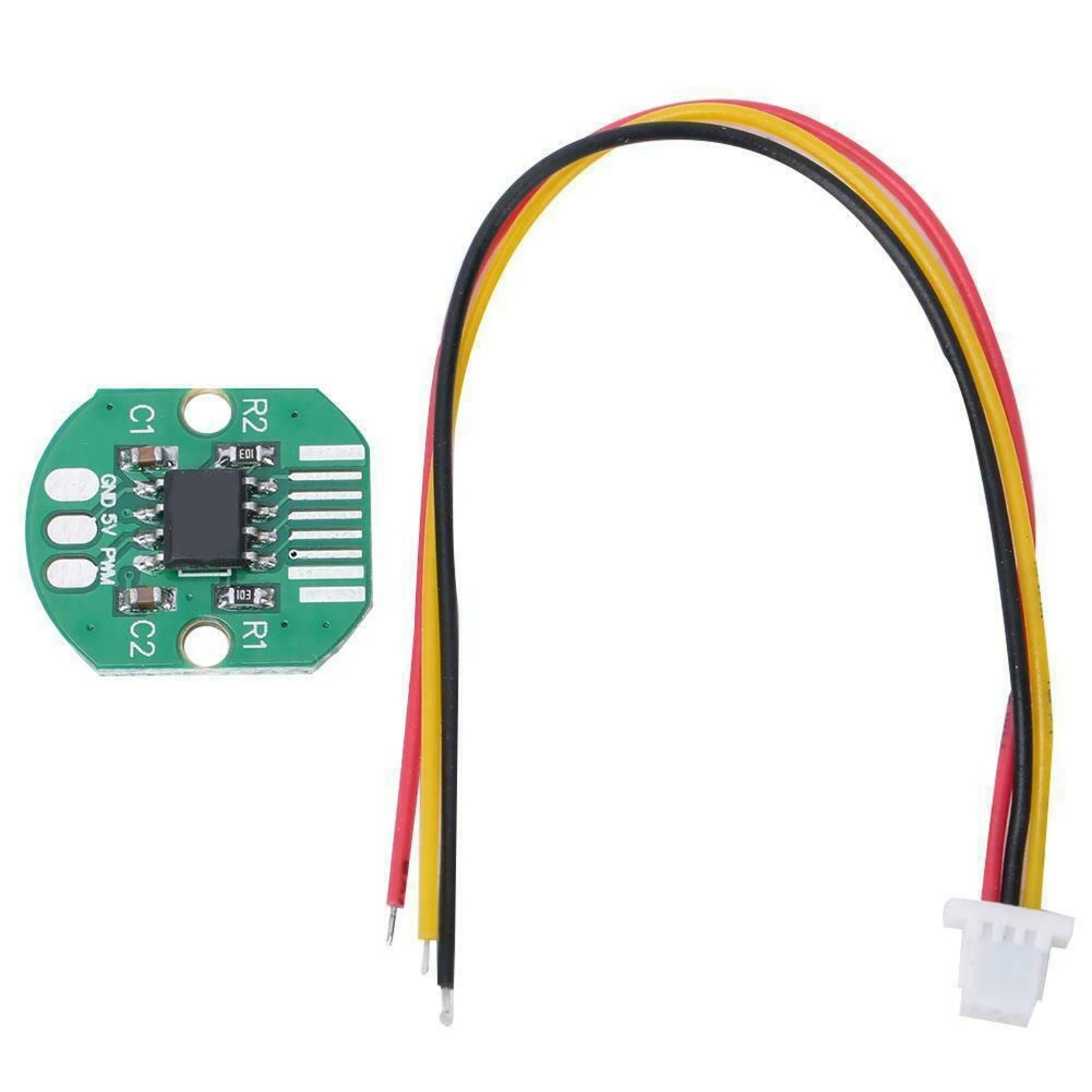 3X AS5600 Magnetic Induction Angle Measurement Sensor High Precision 12-Bit With 3-Pin Wire For Brushless Gimbal Motor