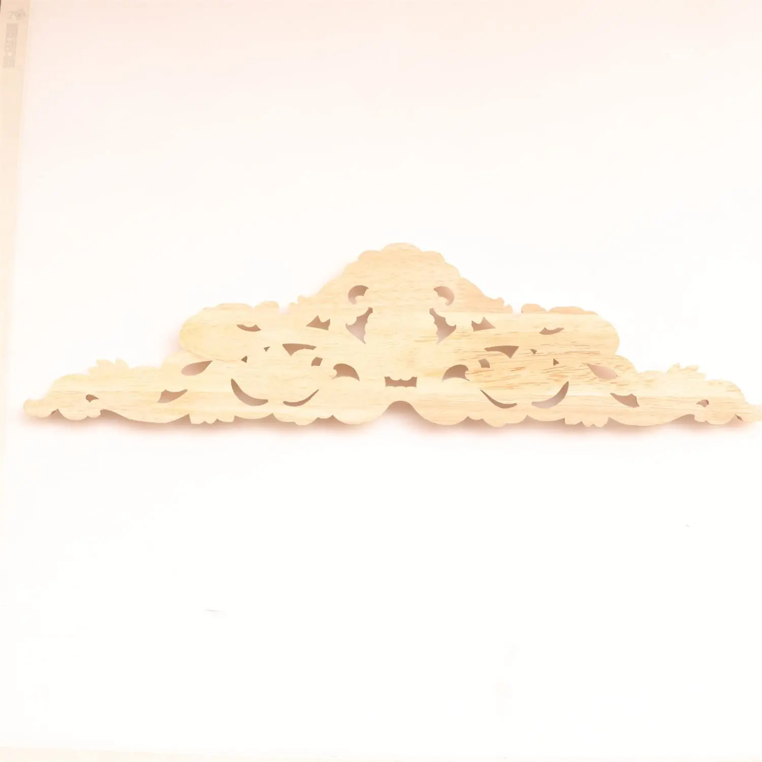Wood Decal Inlay Decoration Solid Wood Decal Wood Carving Large Size Furniture Decoration Carving Door Carving