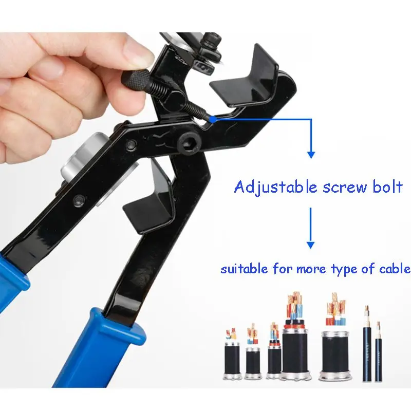 70-300m㎡Insulated Wire Stripping Pliers BX-30 Cable Knife Stripper Manual Tool High Voltage Cable Alloy Steel Blade Stripper