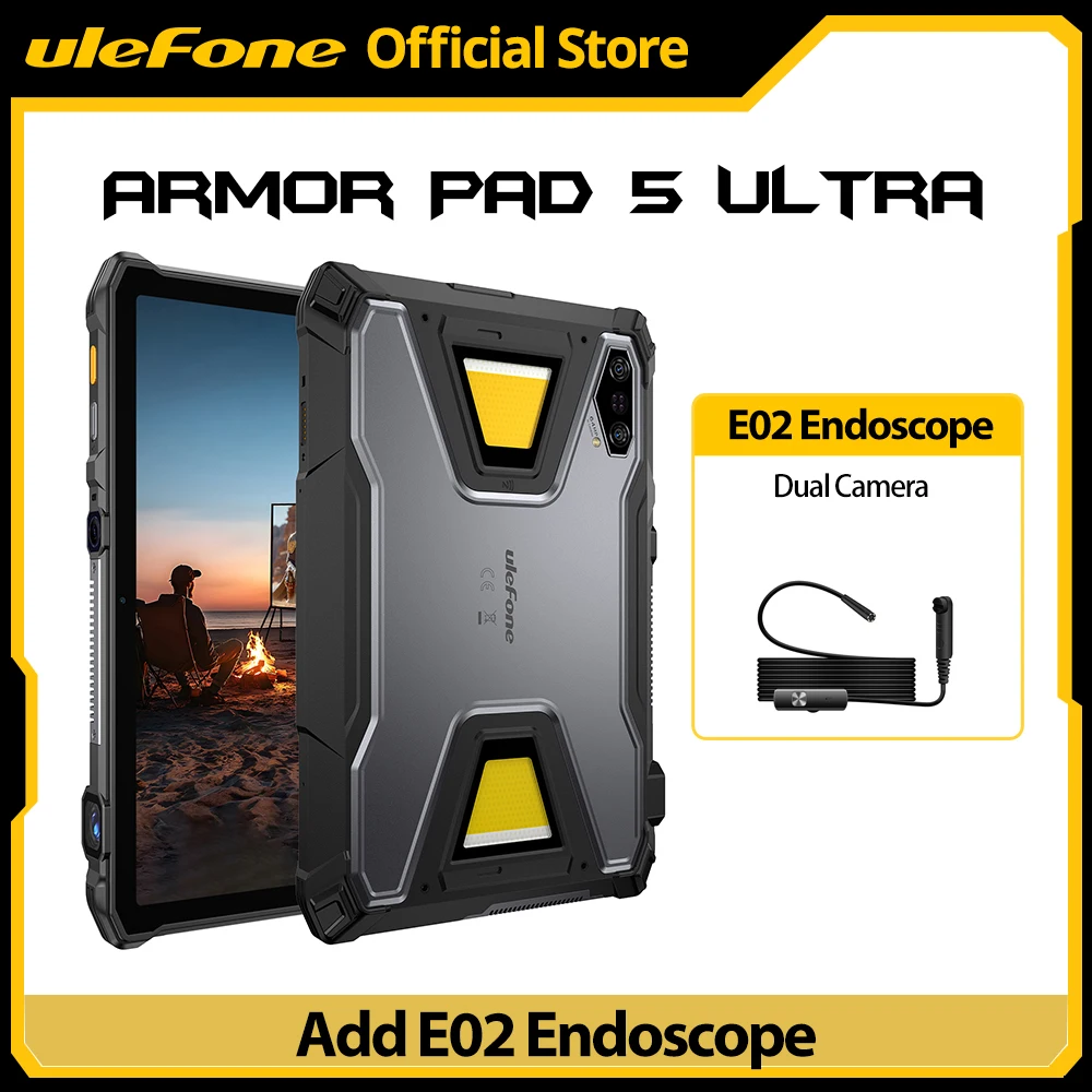 Ulefone Armor Pad 5 Ultra 5G 頑丈タブレット ポータブル