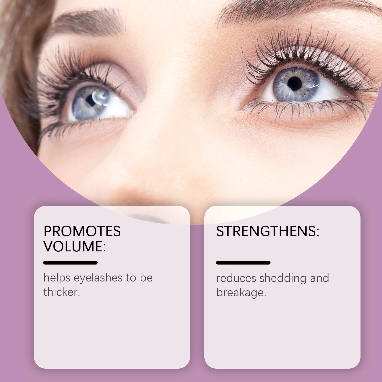 Sérum de croissance des cils, allongeant les cils, maquillage puissant, cils plus épais, recourbé naturel, réparation de levage des cils, améliore l'essence
