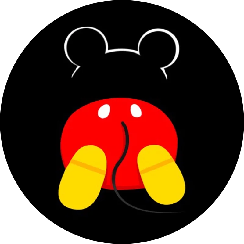 Phone Socket Popping M-Mickey Exquisite Ring Buckle Mobile Phone Holder Extendable And Suitable For Various Mobile Phones