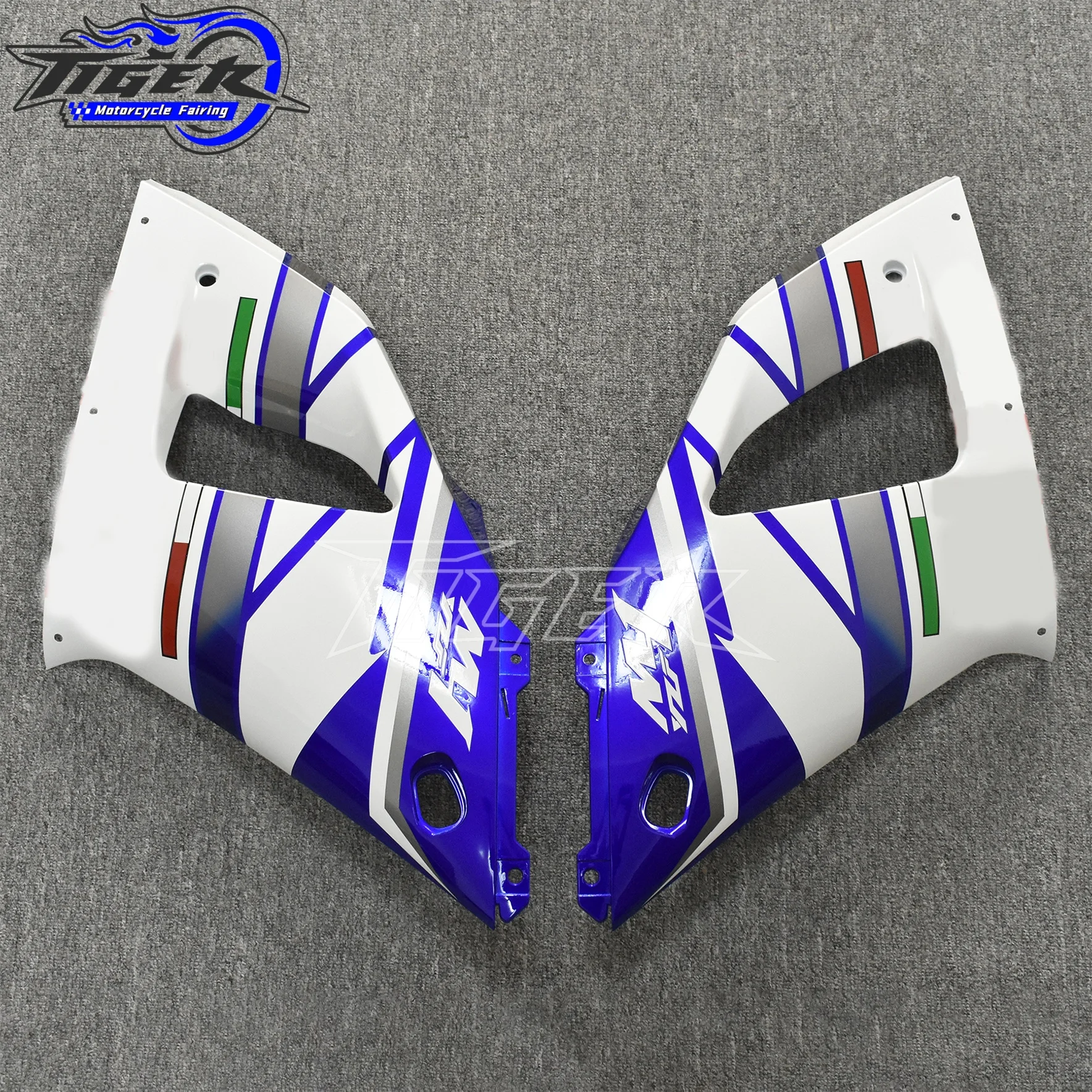 

Комплект обтекателя мотоцикла впрыска топлива, включая боковые крышки с ABS для моделей Yamaha YZF-R1 2000-2001 гг.