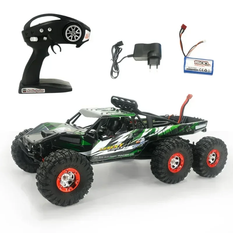 FY06 2.4 Ghz Eagle-3 1/12 2.4G 4WD Desert Off-Road RC รถของขวัญที่ดีที่สุดสําหรับเด็กวันเกิดของเล่นโฟมกล่อง