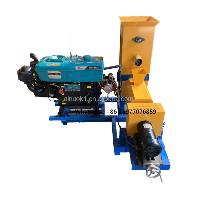 2026 Fishing Float Making Machinery Floating Fish Feed Mill Pellet Extruder Machine