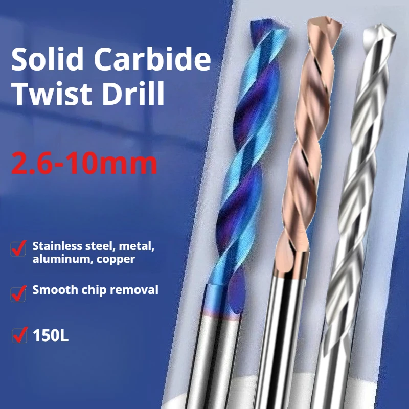 foret-helicoidal-en-carbure-cnc-de-150-mm-de-long-26-10-mm-en-acier-au-tungstene-pour-acier-inoxydable-metal-aluminium-cuivre