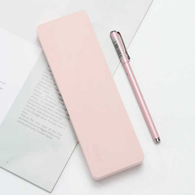 Transparent Plastic Pencil Box For Students Without Printing Simple Low Carbon Environmental Protection Pencil Case