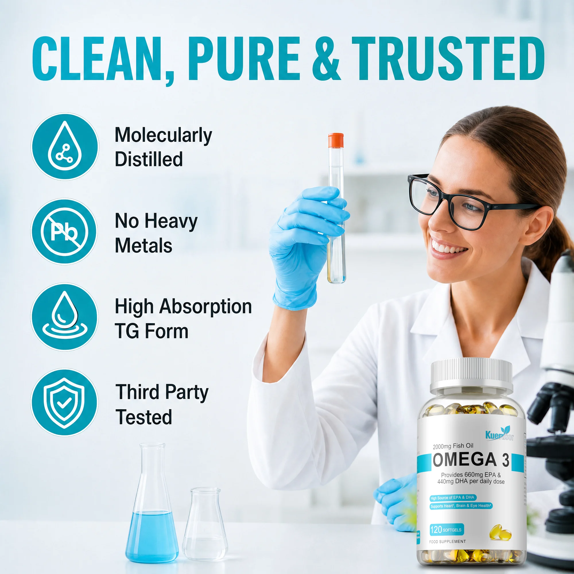 Omega 3 Fish Oil - with DHA EP - Omega 3 Fish Oil review and price