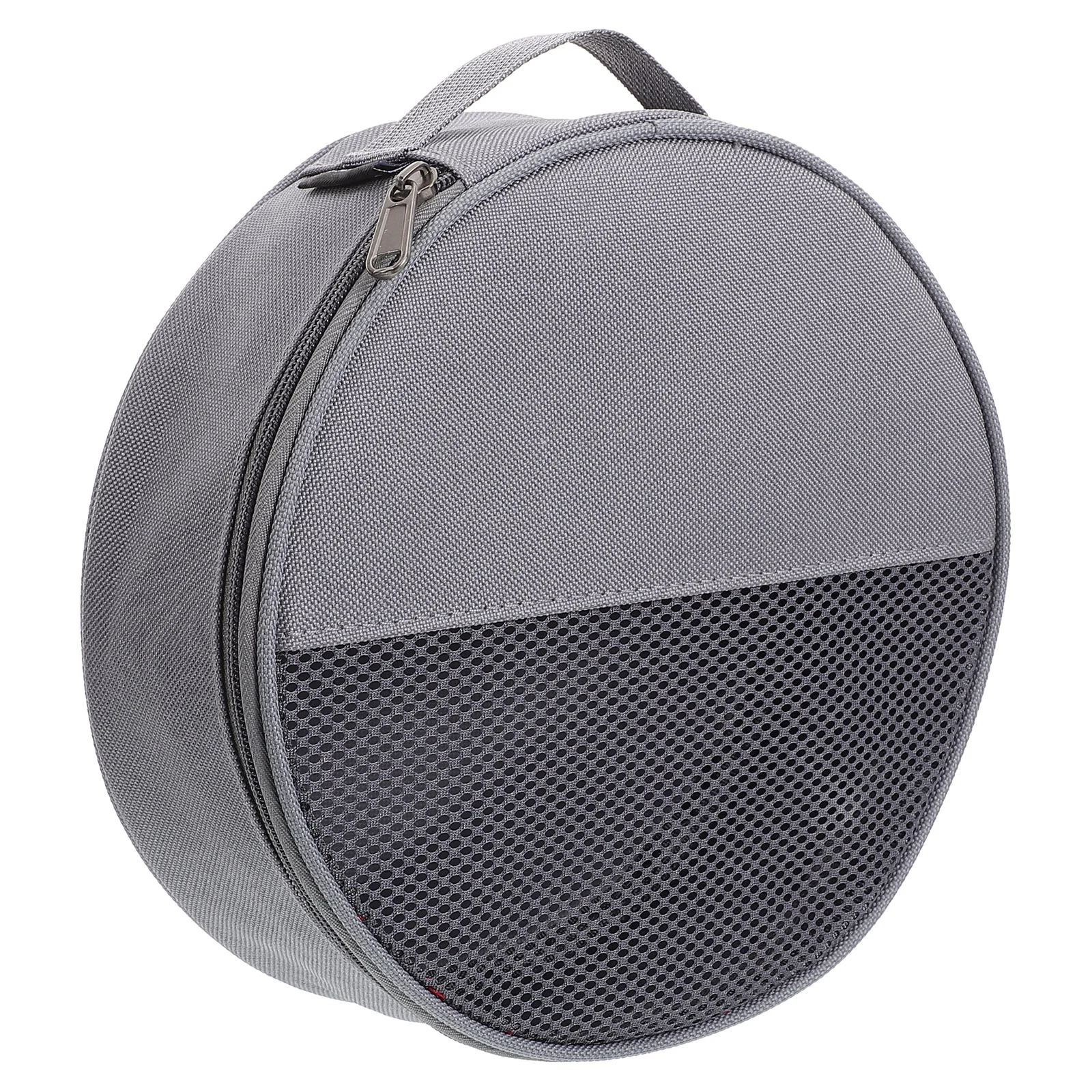 

Outdoor Tableware Bag Canvas Round Dish Container Camping Plate Pouch Cooking Tools Organizer Cutlery Storage