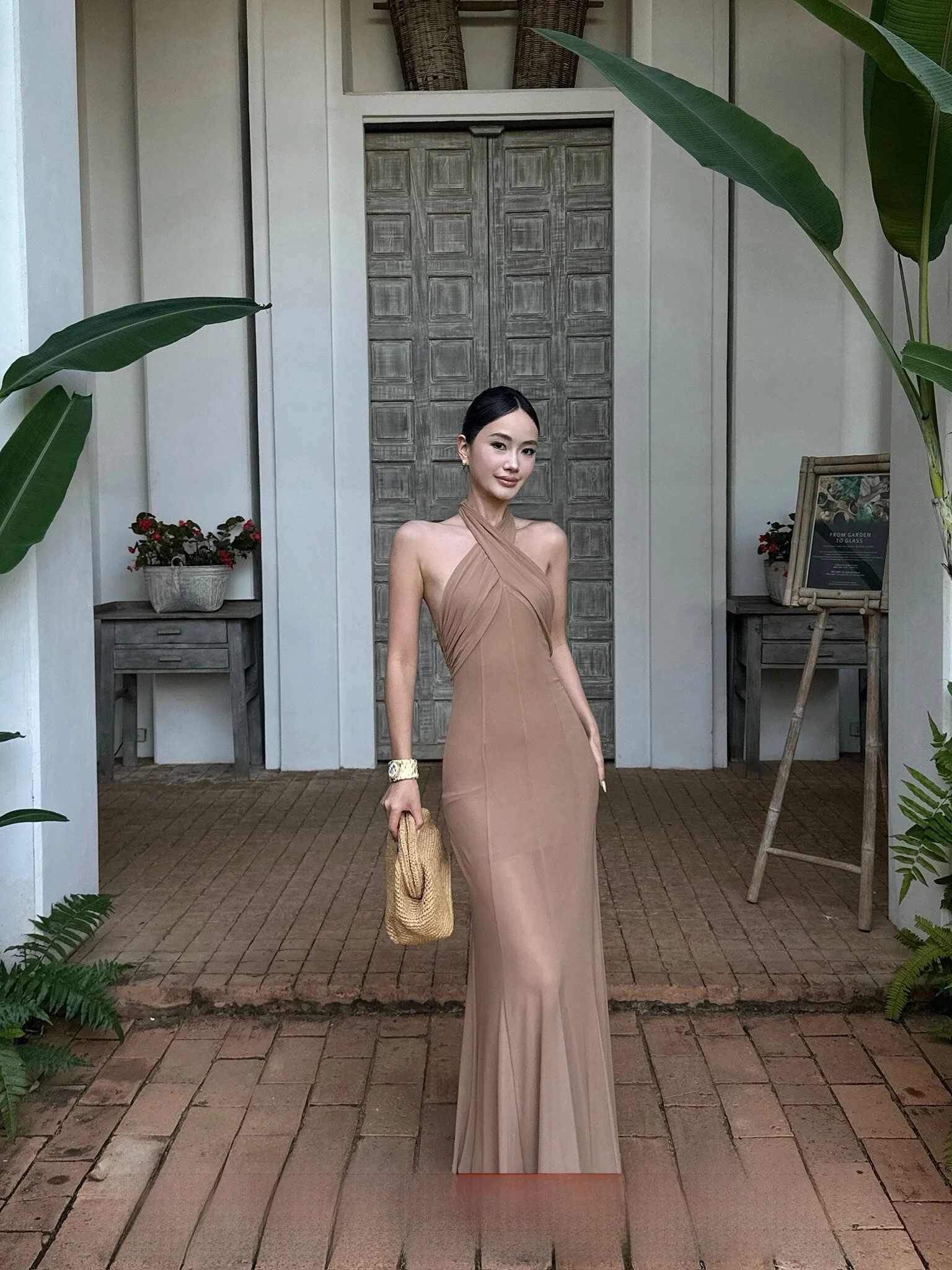 

Длинное женское платье Venuii i Color Cross Ne Hanging Dr Ele Gentle для дня рождения, вечеринки, церемонии, модное, для взрослых