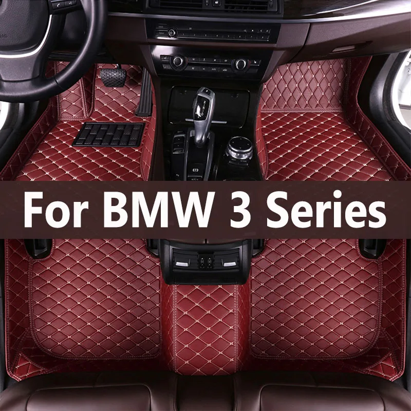 For BMW 3 Series E91 Touring Wagon Estate 2005~2011 5 Seats Car Floor Mats Waterproof Pad Tapetes Para Automovil Car Accessories