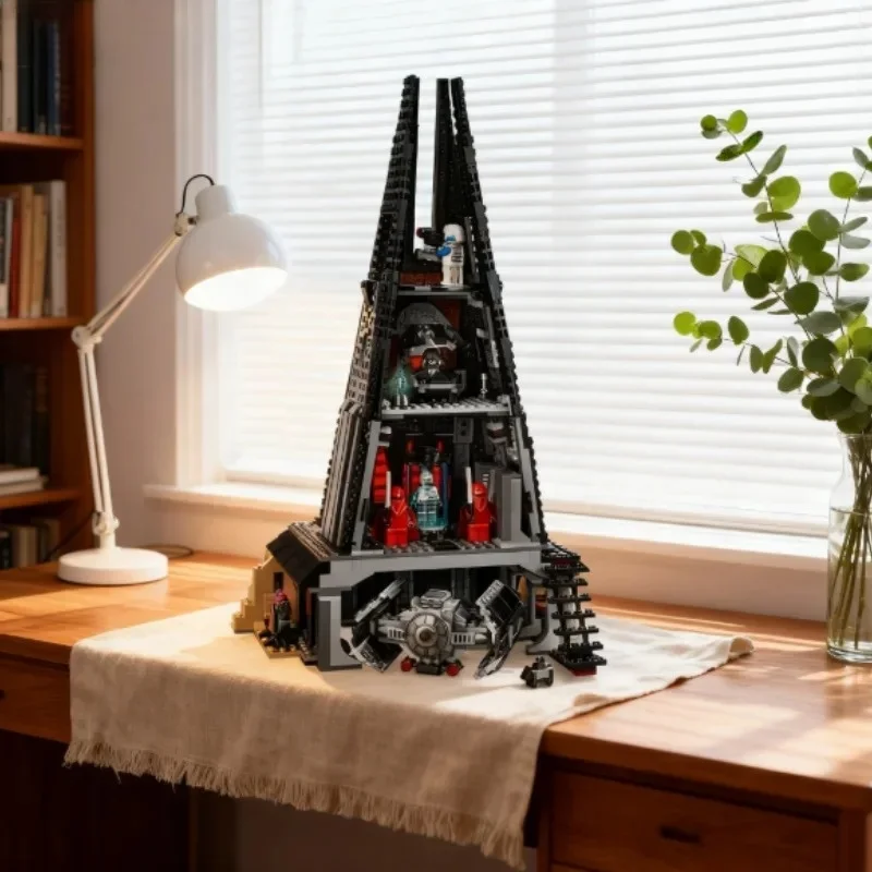 1060PCS Space Battle Series Darth House Building Blocks 2026 New Arrival Castle Model Creative Toys Christmas Gifts for Adults view 4