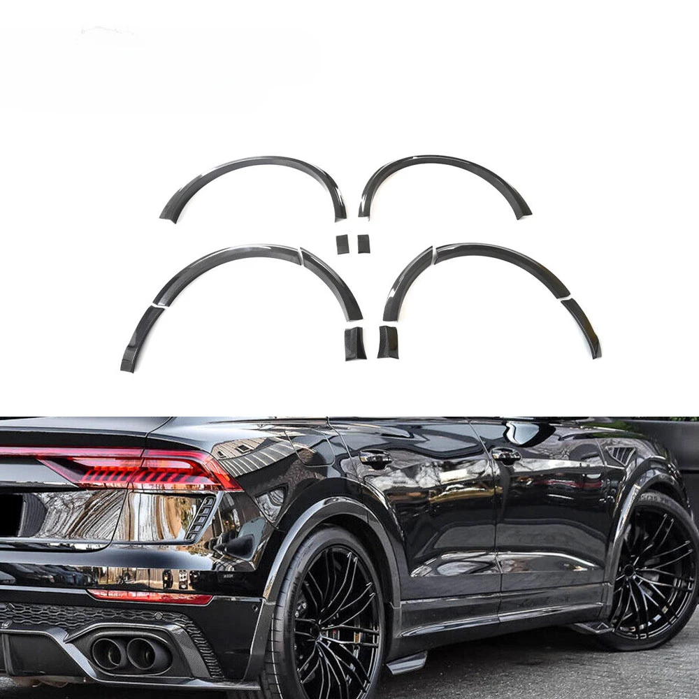 RSQ8 Carbon Fiber Car Fender Flare Wheel Archs for Audi RSQ8