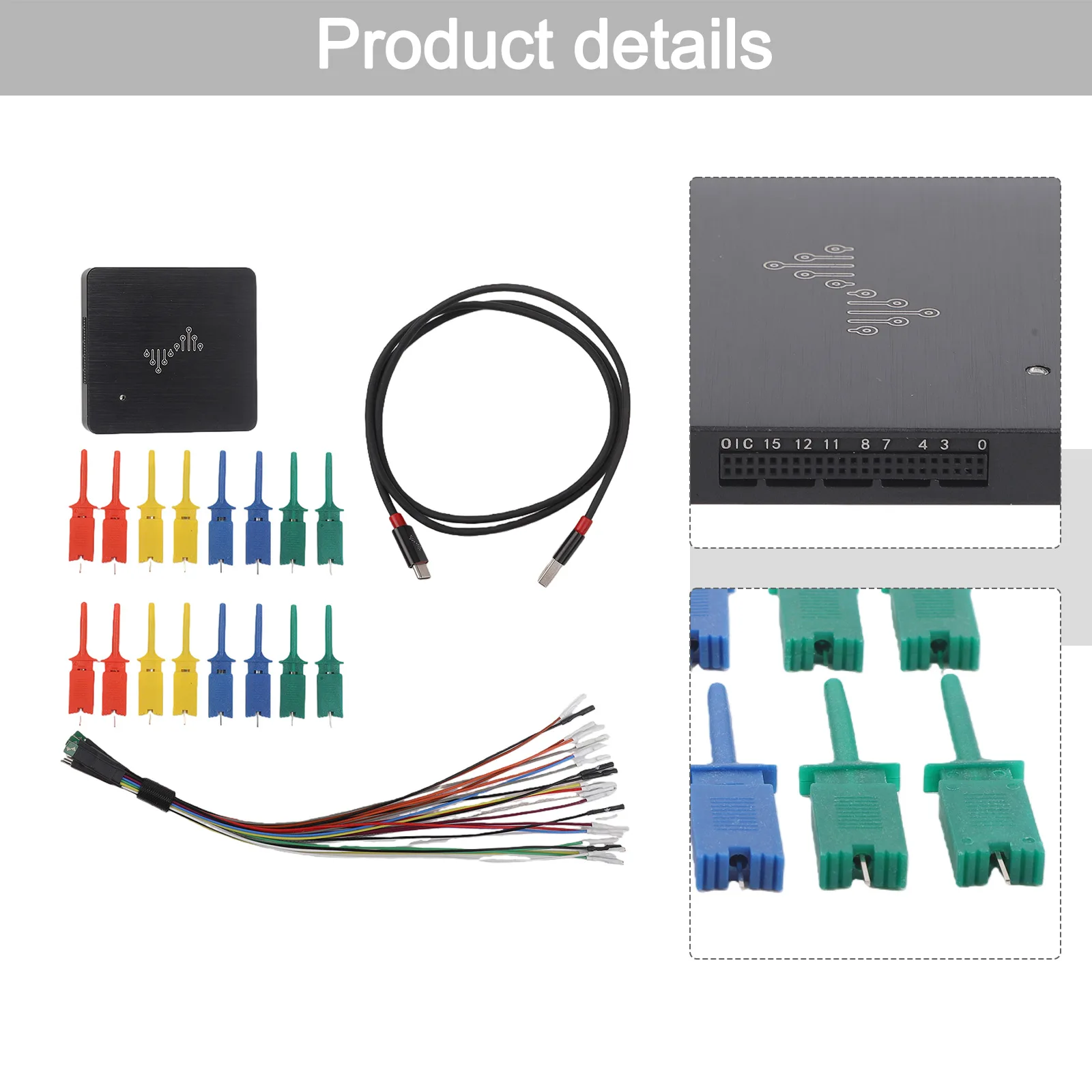 DSLogic U2Basic Logic Analyzer with 16 Channels and 400M Sampling Rate for Efficient Digital Signal Testing and Capture