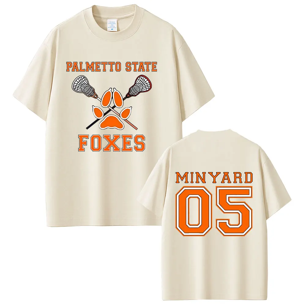

All for The Game The Foxhole Court Palmetto State Foxes T Shirt Men Women Casual Vintage T-shirt Male High Quality Cotton Tshirt