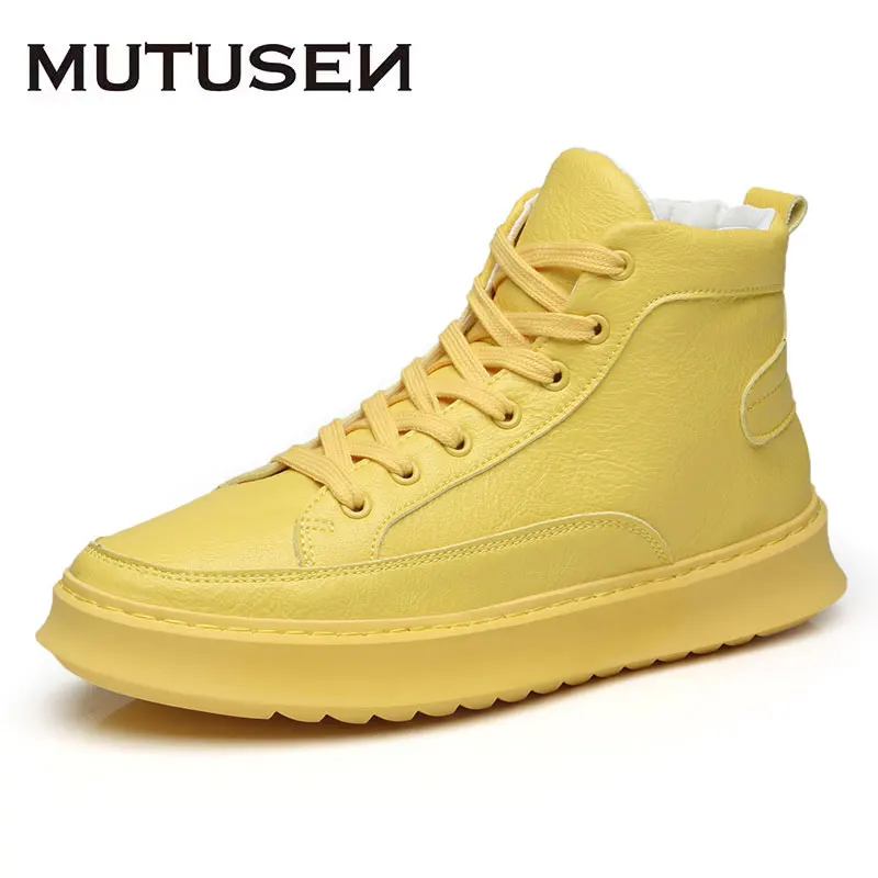 High Top Mens Designer Shoes Chunky Skateboarding Shoes Vintage Casual Men Boots White Luxury Sneakers for Men