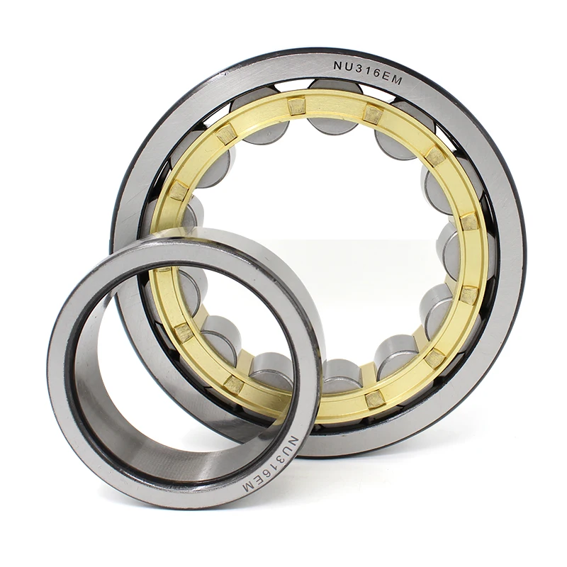 1 pc cylindrical roller bearing NU304 305 306 307 308 309 310 311 312 313 314EM