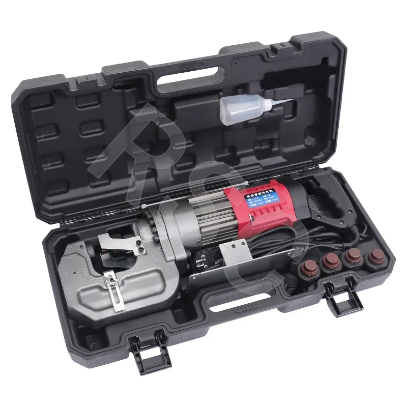 2000W Electric Hydraulic Punching Machine LZ-25, for Copper/Aluminum/Iron Plate, 3-10mm Punching Thickness