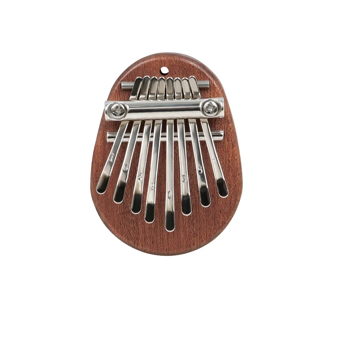 IRIN 8 Tone Kalimba Portable C Key Solid Wood Thumb Piano Portable Mini Kalimba With Lanyard For Childrens Keyboard Instrument