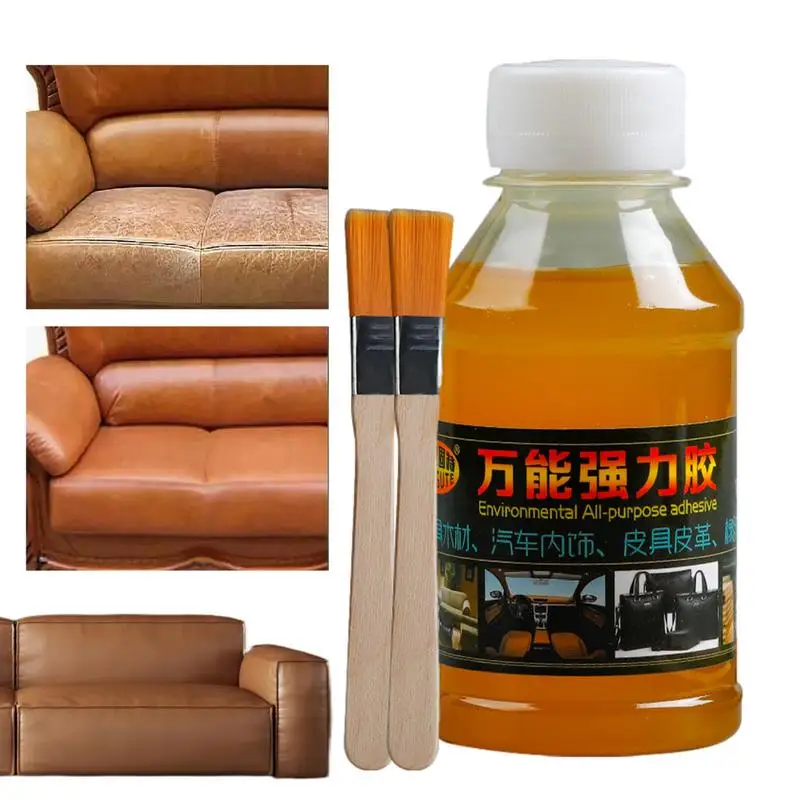 100ml Fast Dry Glue Liquid Durable Car Roof Liner Repair Glue Fabric Leather Polyester Doll Repairing Portable Strong Adhesion