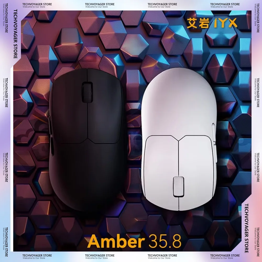 

IYX AM358 Gaming Mouse 8K PAW3395 Sensor Lightweight Typy-c Wireless Dual-mode Customized Mice PC E-sports Accessories Gifts