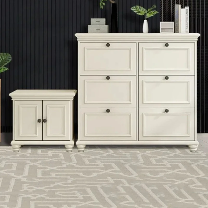 

/*/Wooden Space Saving Shoe Cabinets Organizer Modern Vertical Storage Shoe Rack Living Room Big Size Sapateira Salon Furniture