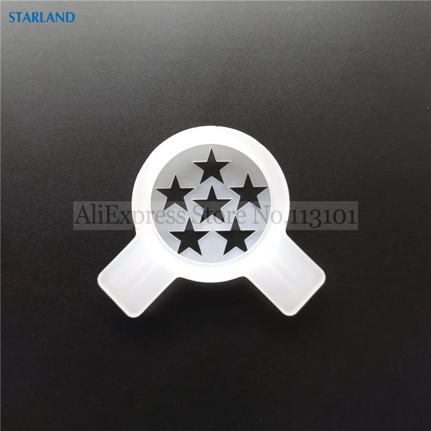 1 Piece Stars Modelling Cap Starry Shaped Nozzle Lid New Accessory Of Taylor Soft Ice Cream Machines Replacement Spare Part