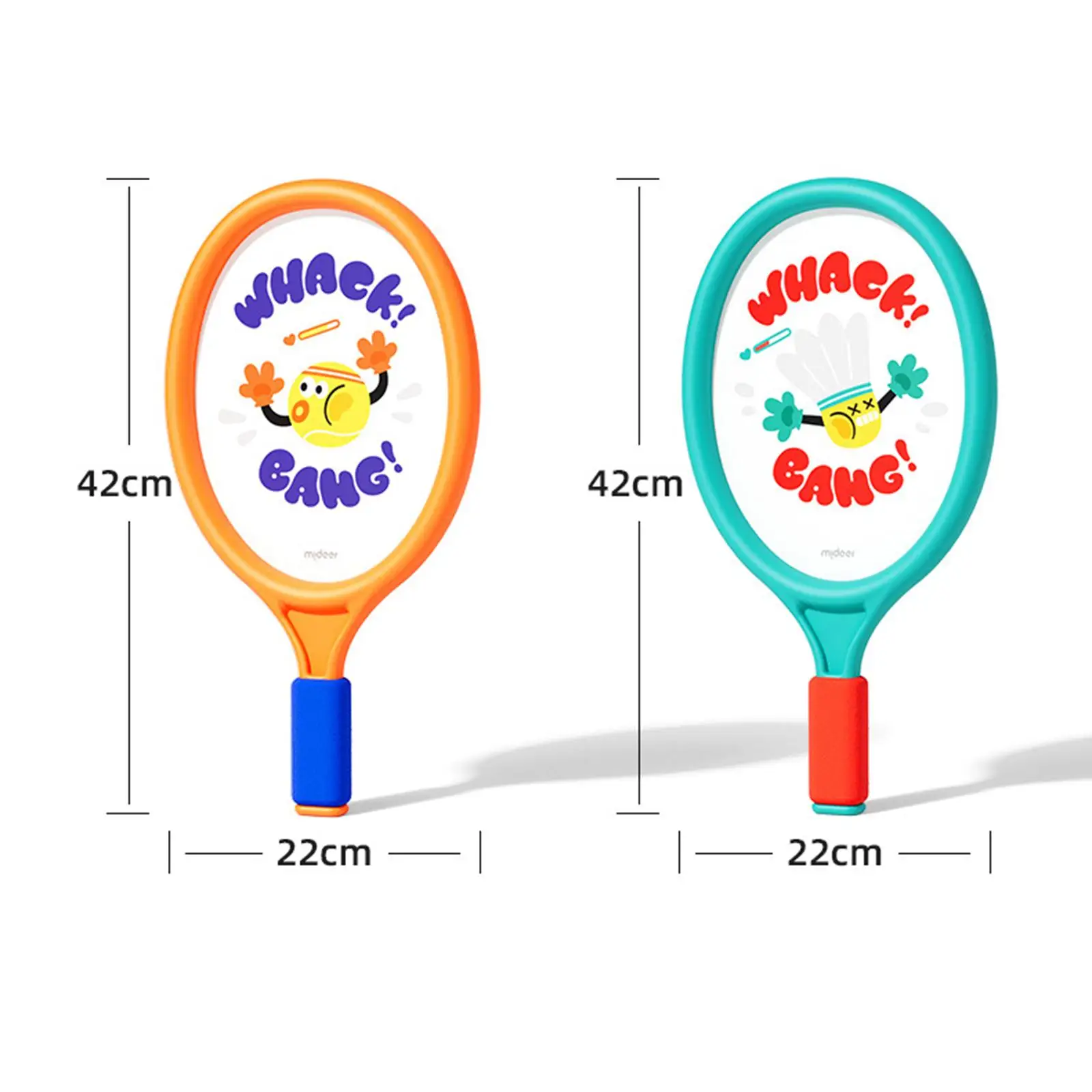 Juego de raquetas de tenis para niños de 16,5 pulgadas para niños pequeños, jugadores principiantes