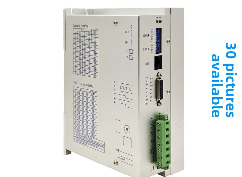 

JB2722M two-phase stepper motor driver AC110-220V 1.2-7 A 1-200 subdivision