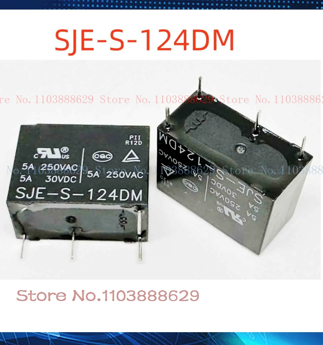 SJE-S-124DM 33F-1A-24V 4 5A