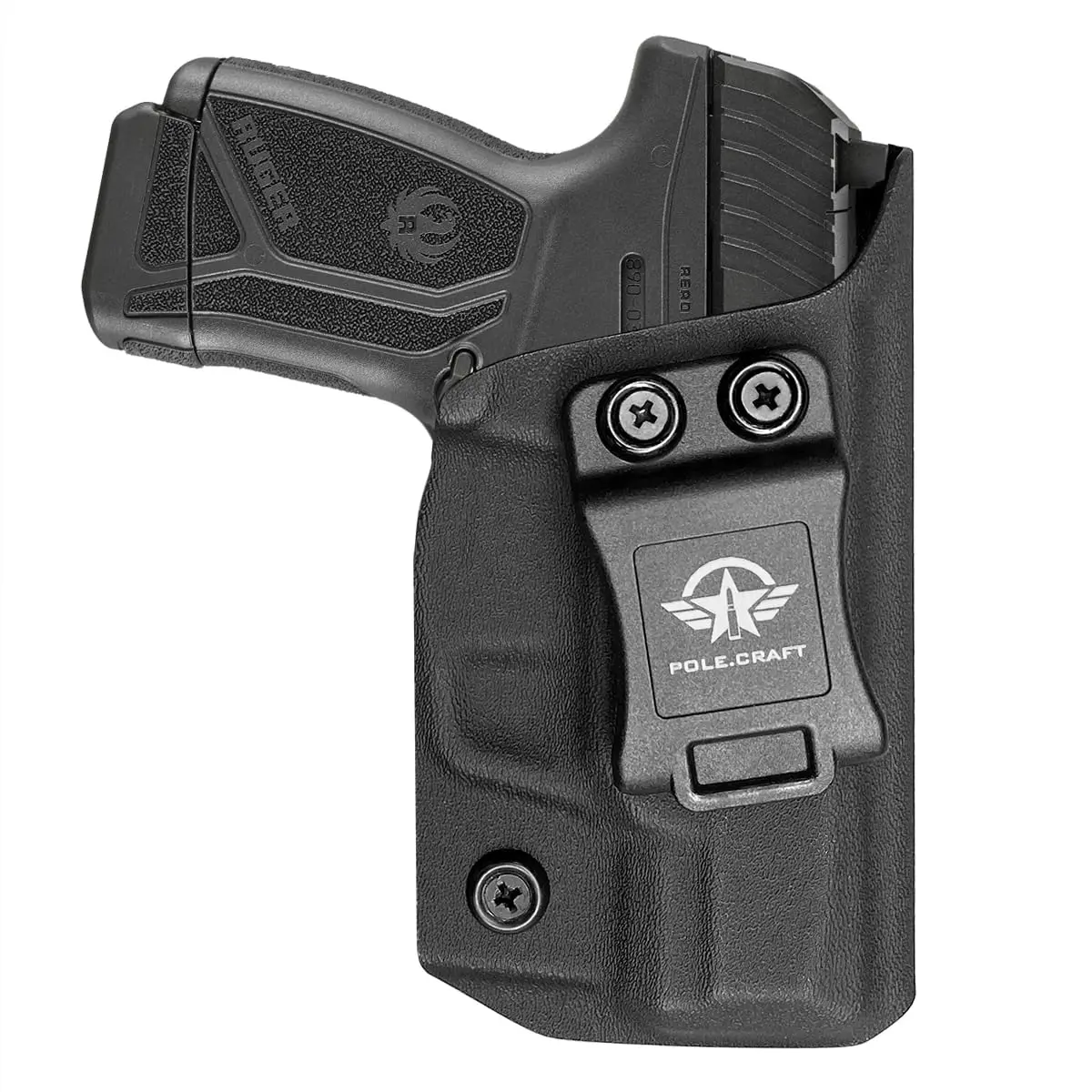 

Ruger Max-9 Holster IWB Kydex for Ruger Max-9 Barrel 3.20'' Gun Pocket Pouch - Inside Waistband Concealed Carry