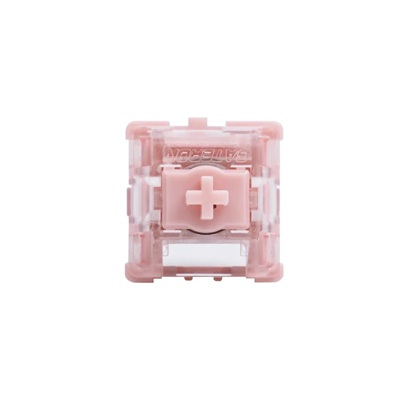 GATERON Pink Magnetic Jade Switch KS-20T SMD RGB Linear DIY Customized Mechanical Keyboard Hall Sensor Effect Mahjong Sound